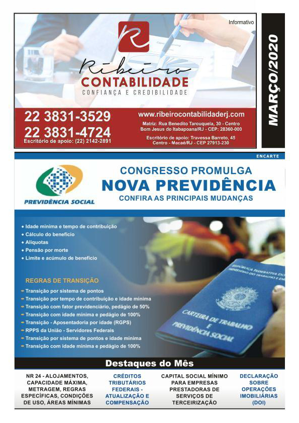 Revista Mensal marco/20