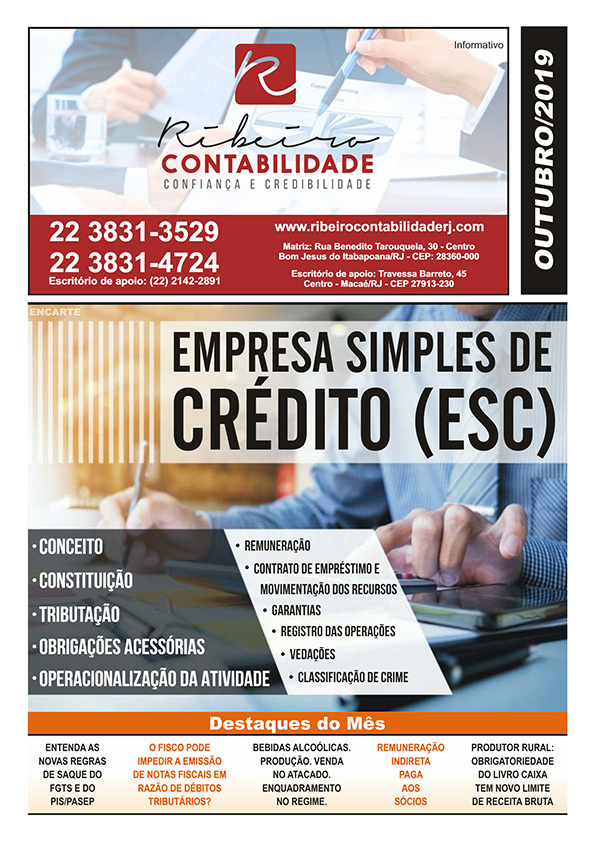 Revista Mensal outubro/19